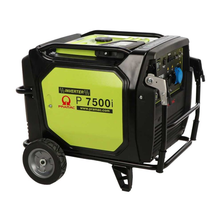 Pramac P7500I invertterigeneraattori, 7 kW, yksivaiheinen, bensiinikäyttöinen