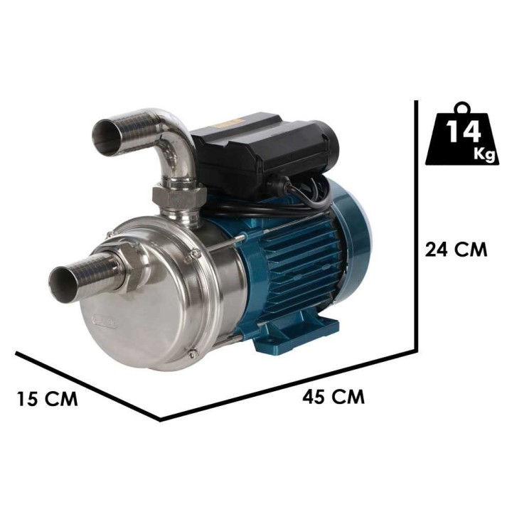 Tellarini ALT 40 sähköinen siirtopumppu, 400 V, 138 l/min, ruostumaton teräs