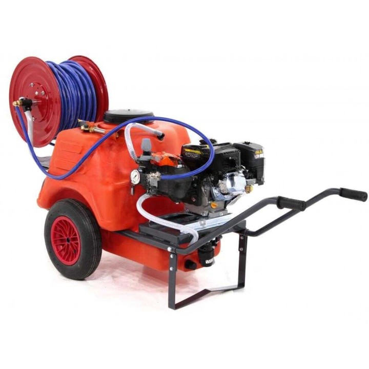 Dal Degan 150 l ruiskutusvaunu, Comet MP 30, Loncin G 200 F, 5 HP