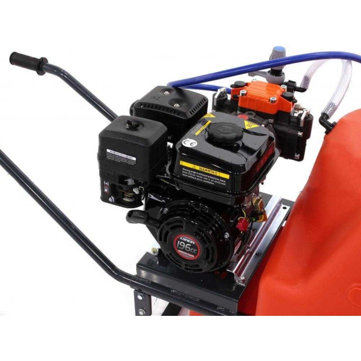 Dal Degan 150 l ruiskutusvaunu, Comet MP 30, Loncin G 200 F, 5 HP