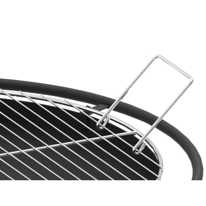 Palazzetti Efesto 60 -ulkogrilli, puu- ja hiilikäyttöinen, Ø 60 cm