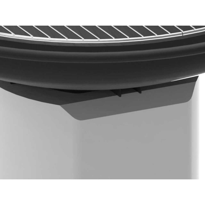 Palazzetti Efesto 60 -ulkogrilli, puu- ja hiilikäyttöinen, Ø 60 cm