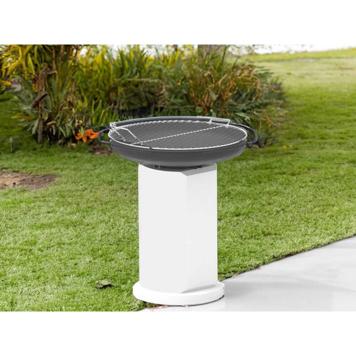 Palazzetti Apollo 60 muurattu puu- ja hiiligrilli, Ø 60 cm