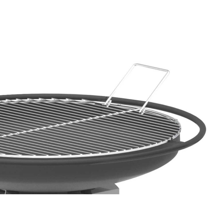 Palazzetti Apollo 60 muurattu puu- ja hiiligrilli, Ø 60 cm