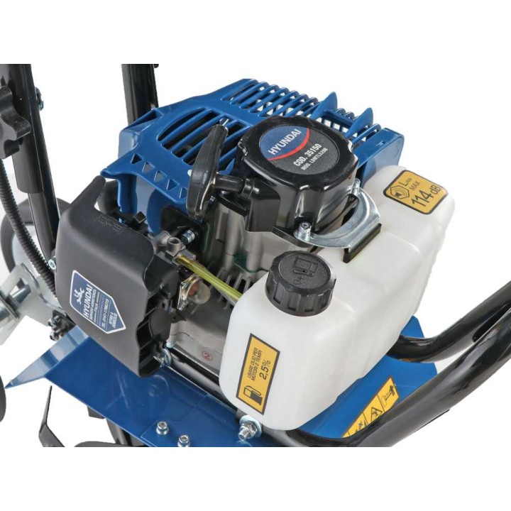 Hyundai LDMTL520B -moottorikäyttöinen jyrsin, 52 cm³, 2 HP, 30 cm