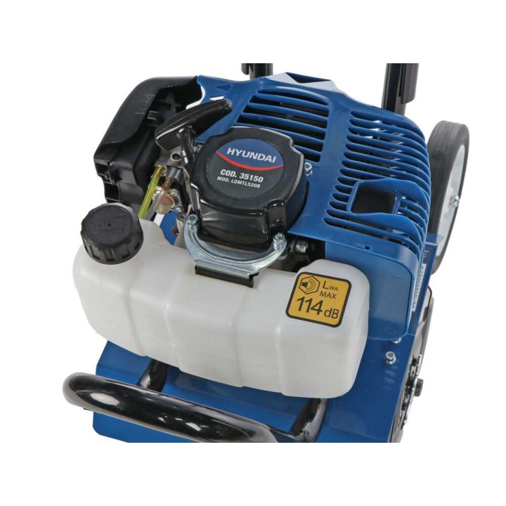 Hyundai LDMTL520B -moottorikäyttöinen jyrsin, 52 cm³, 2 HP, 30 cm