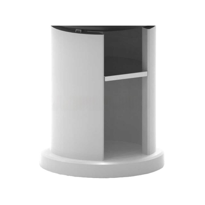 Palazzetti Apollo 90 muurattu puu- ja hiiligrilli, Ø 90 cm