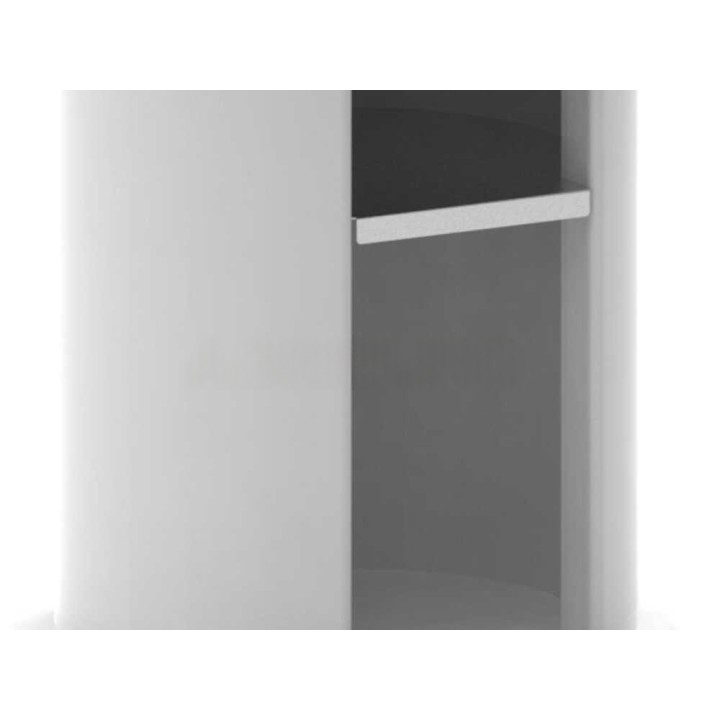 Palazzetti Apollo 90 muurattu puu- ja hiiligrilli, Ø 90 cm