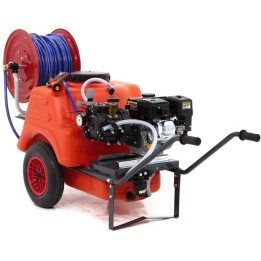 Comet APS 41 ruiskutusvaunu Loncin G 160 F 150 l 40 bar 100 m letku