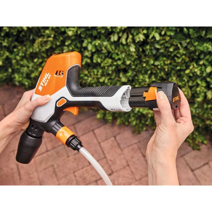 STIHL RCA 20 painepesuripistooli, 10,8 V, 24 bar, ilman akkua ja laturia