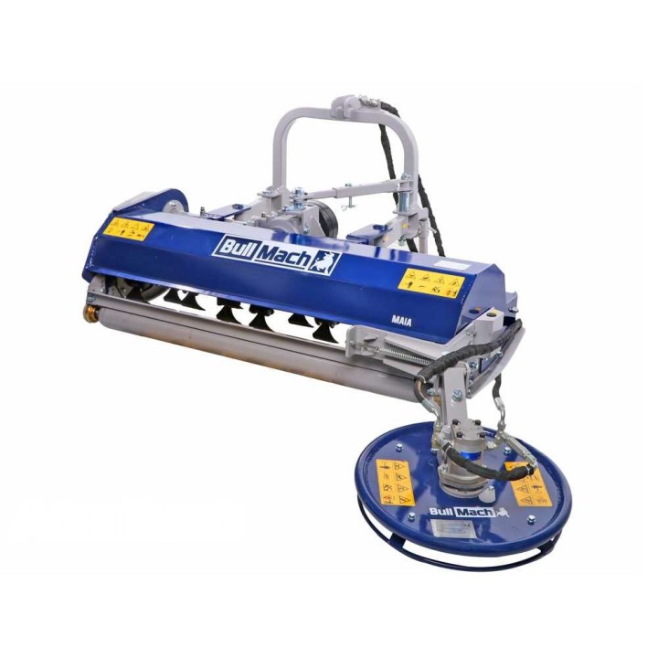 BullMach Maia 155 S traktorimurskain, 155 cm, rivivälileikkuri, hydraulinen sivuttaissiirto