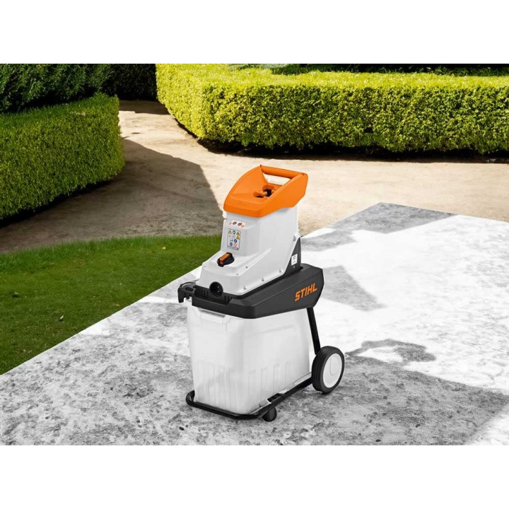 STIHL GHE 135 L sähköinen biotriturilla, 2 300 W, 35 mm, keräyskori