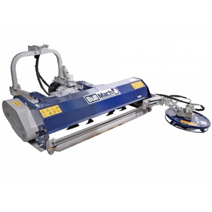 BullMach Maia 175 S traktorimurskain, 175 cm, ORBIS 600 -rivivälikiekko