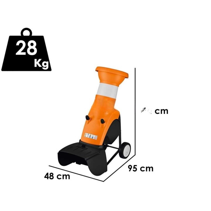STIHL GHE 150 L puutarhasilppuri oksille, 2 500 W, 230 V