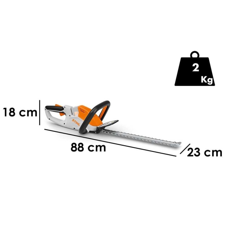 STIHL HSA 30 -akkupensasleikkuri, 10,8 V, 45 cm, ilman akkua ja laturia