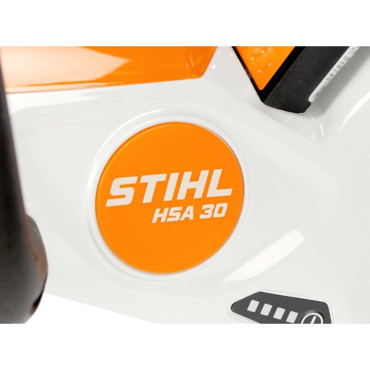 STIHL HSA 30 -akkupensasleikkuri, 10,8 V, 45 cm, ilman akkua ja laturia