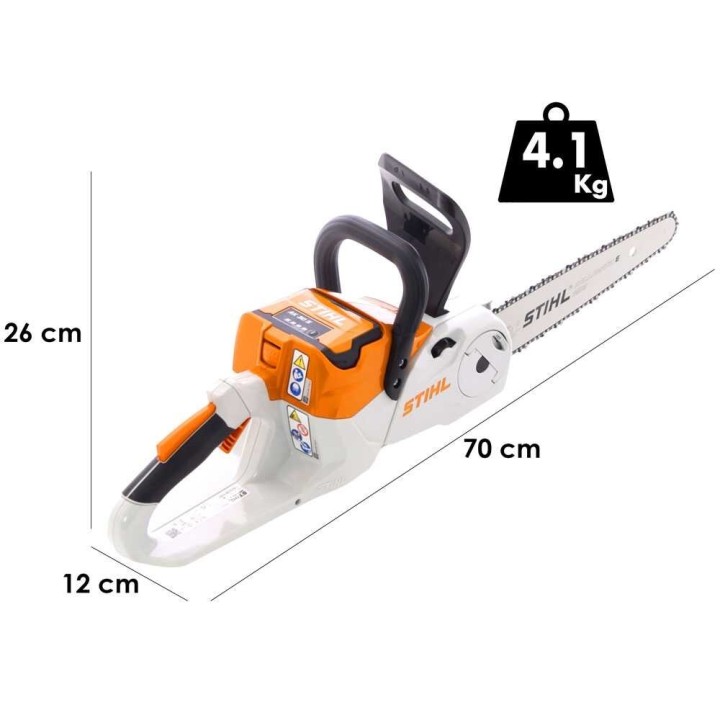 STIHL MSA 60 C-B akkumoottorisaha, 30 cm carving-laippa, 36 V ilman akkua ja laturia