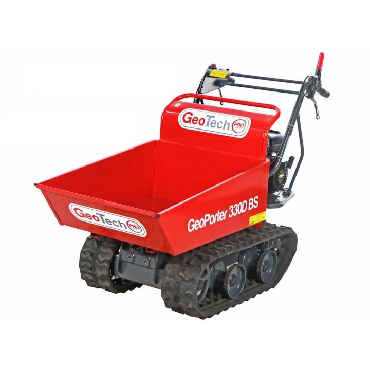 GeoPorter 330D BS telaketjukärry dumper-lavalla, 300 kg, Briggs & Stratton CR950