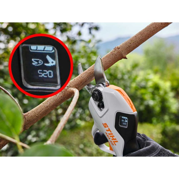 STIHL ASA 20 -akkusakset, 10,8 V, 2,6 Ah, 25 mm