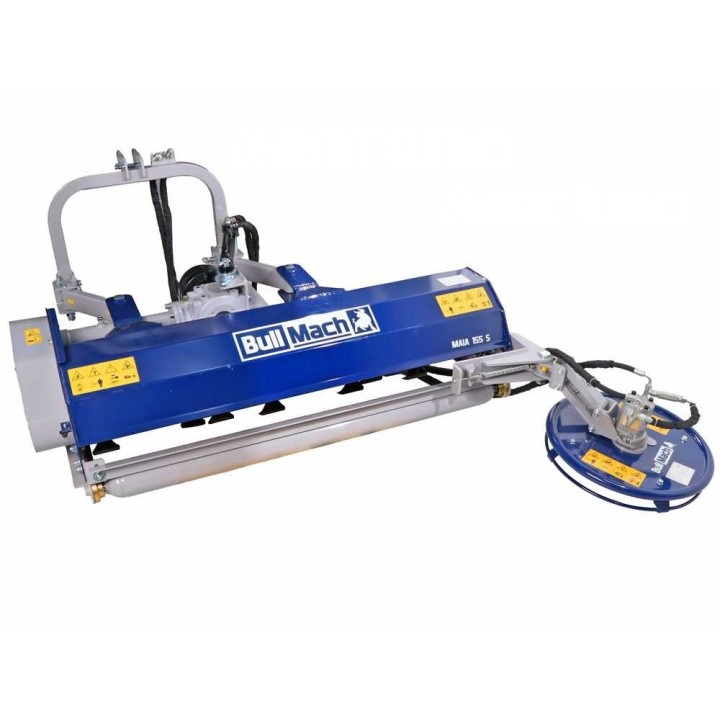 BullMach MAIA 155 SH traktorimurskain, 155 cm, hydraulinen sivuttaissiirto