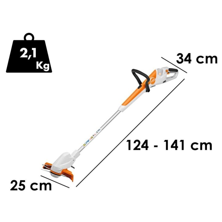 STIHL FSA 30 -akkuviimeistelyleikkuri, 10,8 V, ilman akkua ja laturia