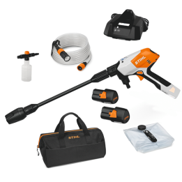 STIHL RCA 20 akkukäyttöinen painepesuri 10 8 V 2 akkua