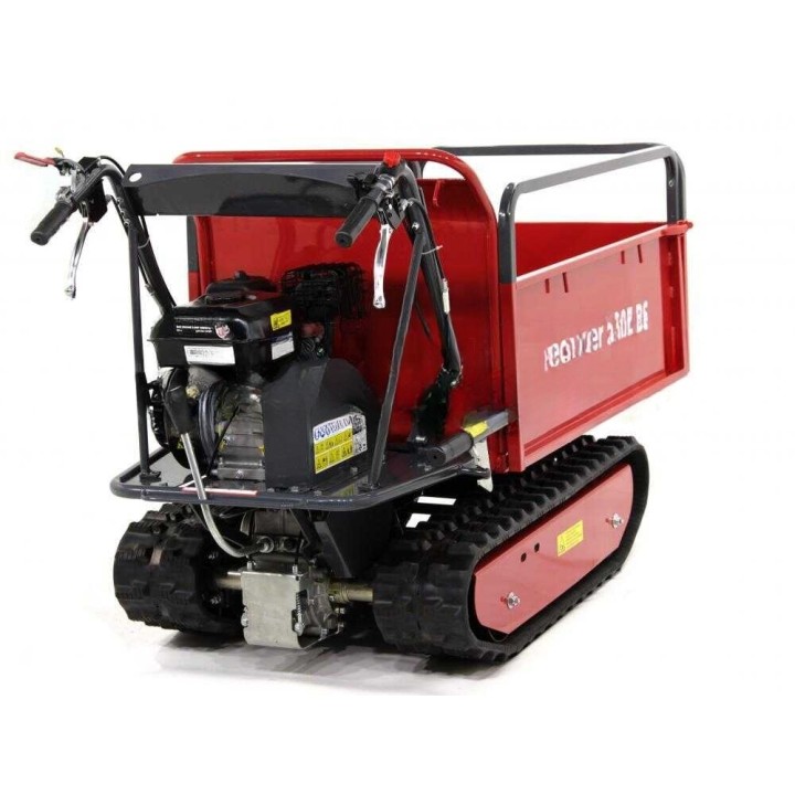 GeoPorter 530E BS telaketjuminitransporter, 500 kg, 6,5 HP, laajennettava lava