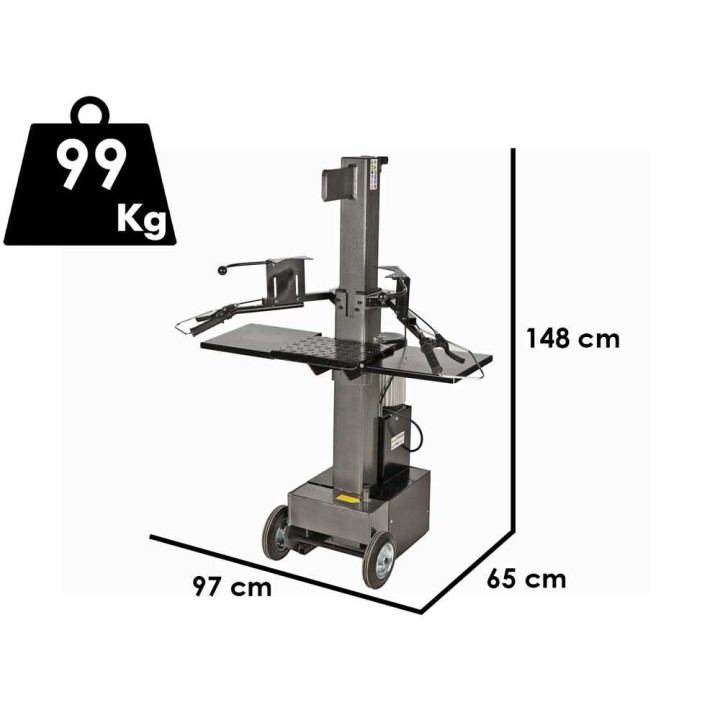 Blackstone EVL 8-55 sähköinen pystykirves, 8 t, 3 000 W, 230 V