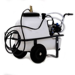 Comet MC 18 ruiskutuspumppu sähkömoottori 0 6 HP kärry ja 50 l säiliö