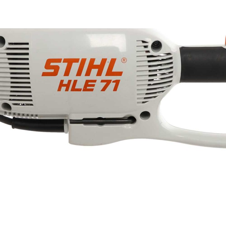 STIHL HLE 71 sähköinen pensasleikkuri, 600 W, 50 cm:n terä ja 254 cm:n varsi