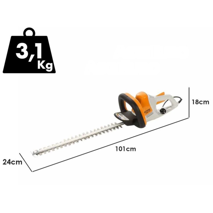 STIHL HSE 42 sähköinen pensasleikkuri, 420 W, 45 cm, 21 mm