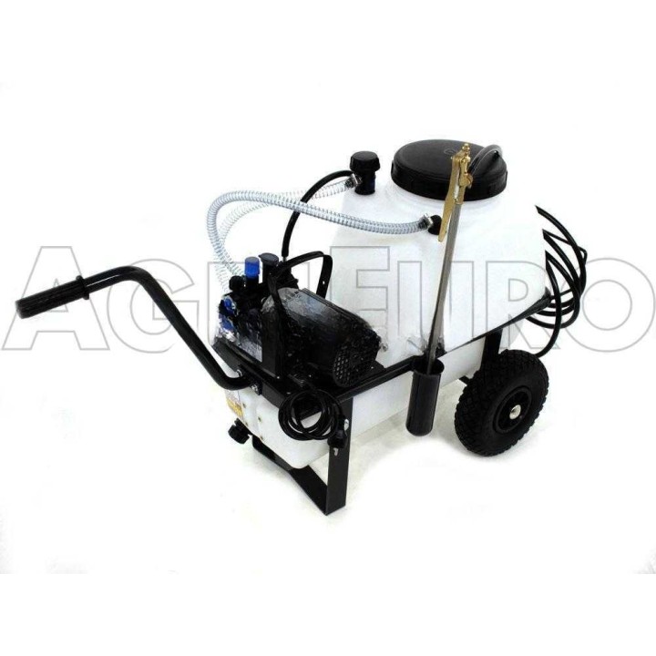 Comet MC 18 ruiskutuspumppu, sähkömoottori 0,6 HP, kärry ja 50 l säiliö