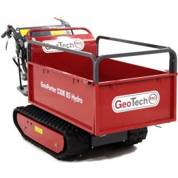 GeoTech Pro GeoPorter 530E BS Hydro moottorikärry 500 kg 10 HP hydraulinen kippaus