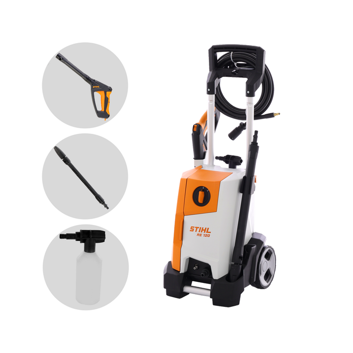 STIHL RE 120 kylmävesipainepesuri 160 bar 480 l h 230 V