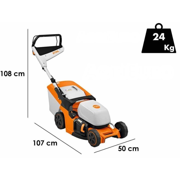 STIHL RMA 443 akkuruohonleikkuri, 36 V, 41 cm, ilman akkua ja laturia