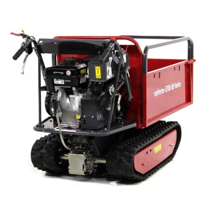 GeoTech Pro GeoPorter 530E BS Hydro moottorikärry, 500 kg, 10 HP, hydraulinen kippaus