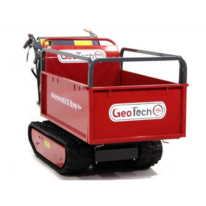 GeoTech Pro GeoPorter 530E BS Hydro moottorikärry, 500 kg, 10 HP, hydraulinen kippaus