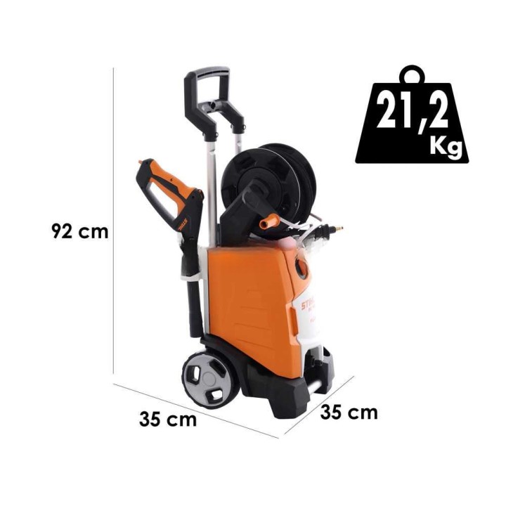 STIHL RE 120 PLUS -kylmävesipainepesuri, 160 bar, 480 l/h