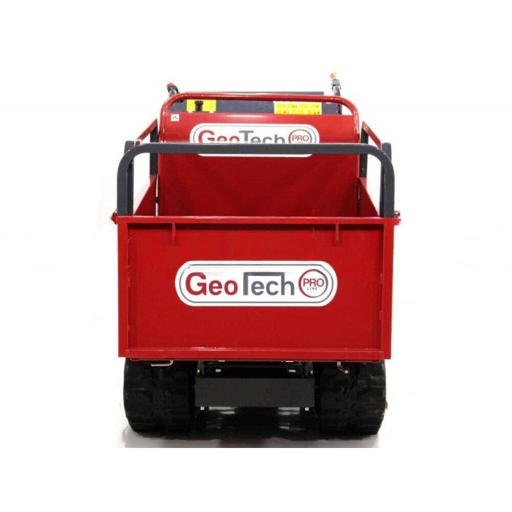 GeoTech Pro GeoPorter 530E BS Hydro moottorikärry, 500 kg, 10 HP, hydraulinen kippaus