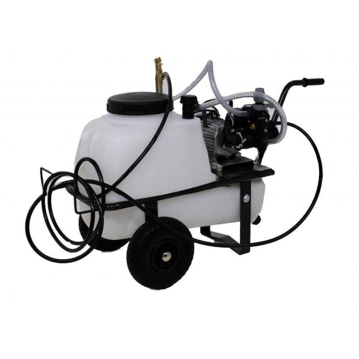 Comet MC 20/20 ruiskutuspumppu kärryllä ja 50 l säiliöllä, sähkö, 230 V, 1,25 HP