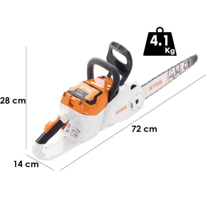 STIHL MSA 80 C-B Set akkuketjusaha, 36 V, 35 cm, AK 30 S -akulla