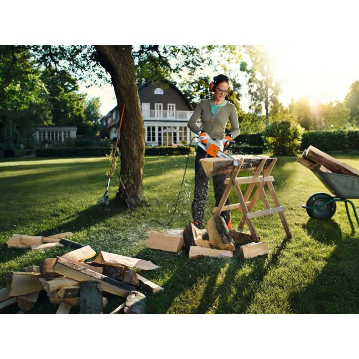 STIHL MSE 141 sähkömoottorisaha polttopuille, 1 400 W, 230 V, 30 cm