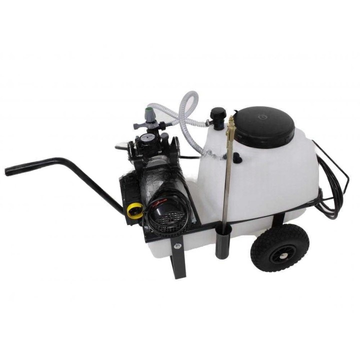 Comet MC 20/20 ruiskutuspumppu kärryllä ja 50 l säiliöllä, sähkö, 230 V, 1,25 HP