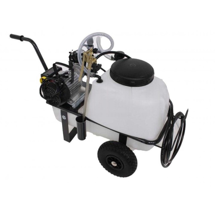 Comet MC 20/20 ruiskutuspumppu kärryllä ja 50 l säiliöllä, sähkö, 230 V, 1,25 HP