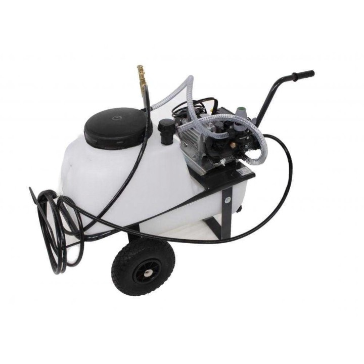 Comet MC 20/20 ruiskutuspumppu kärryllä ja 50 l säiliöllä, sähkö, 230 V, 1,25 HP