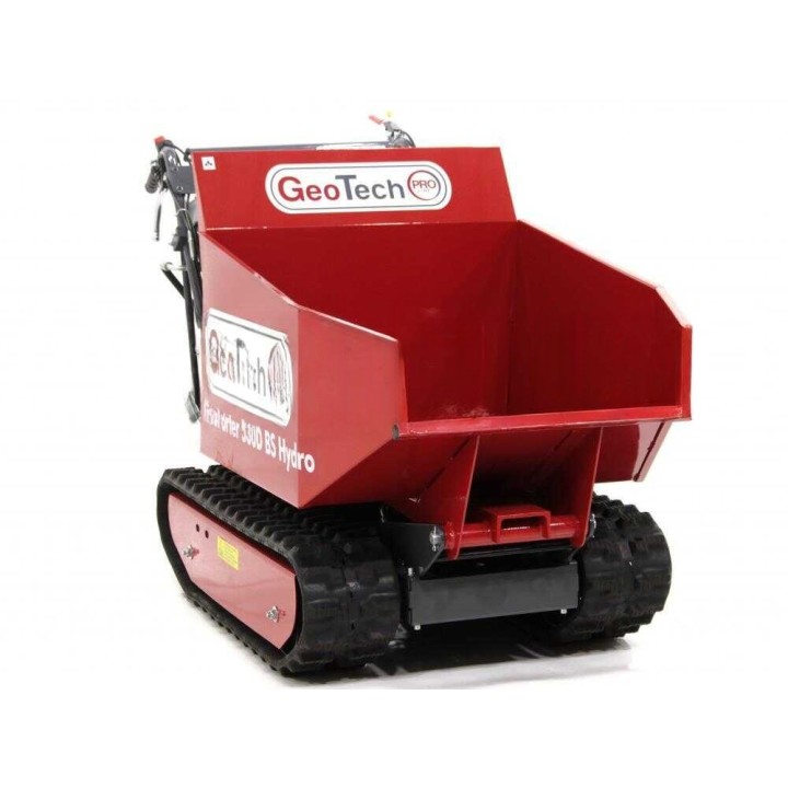 GeoTech Pro GeoPorter 530D BS Hydro minidumpperi, 500 kg, 12 HP, hydraulinen lava