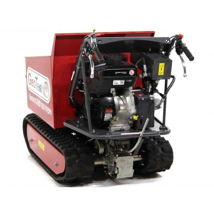GeoTech Pro GeoPorter 530D BS Hydro minidumpperi, 500 kg, 12 HP, hydraulinen lava