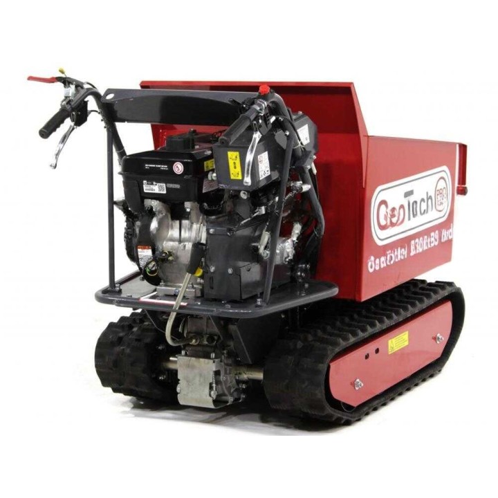 GeoTech Pro GeoPorter 530D BS Hydro minidumpperi, 500 kg, 12 HP, hydraulinen lava