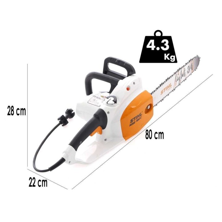 STIHL MSE 190 sähkömoottorisaha, 40 cm, 1 900 W, 230 V