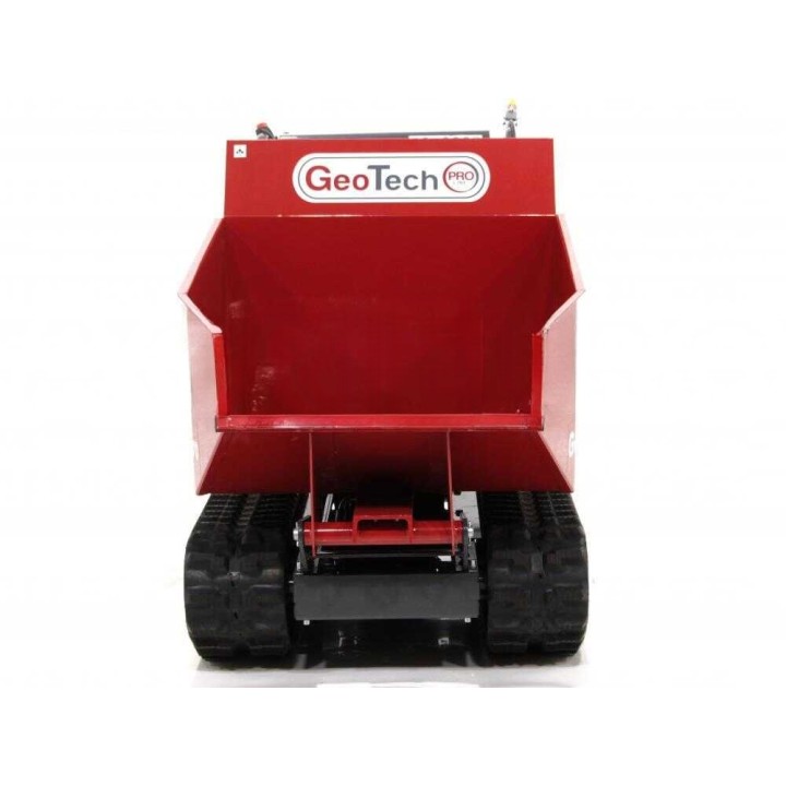 GeoTech Pro GeoPorter 530D BS Hydro minidumpperi, 500 kg, 12 HP, hydraulinen lava